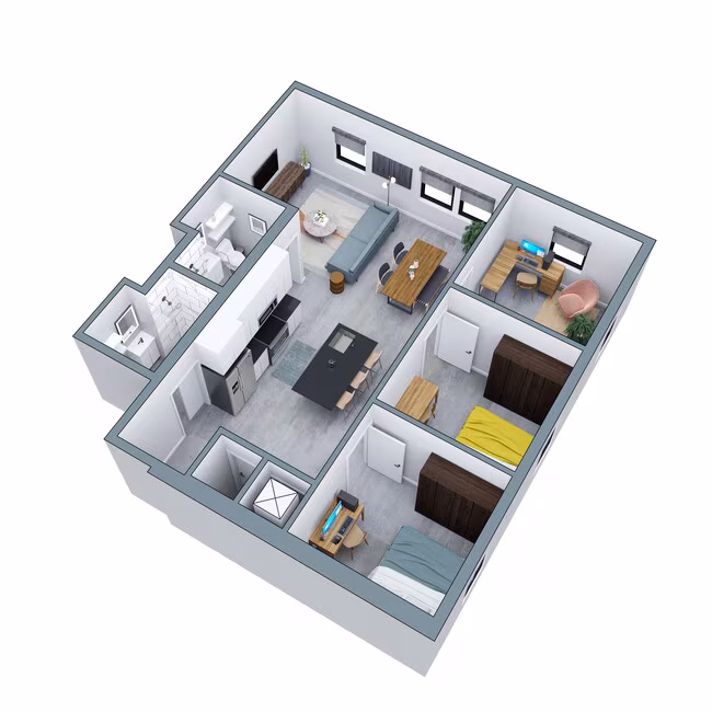 Unit 0 0 floor plan